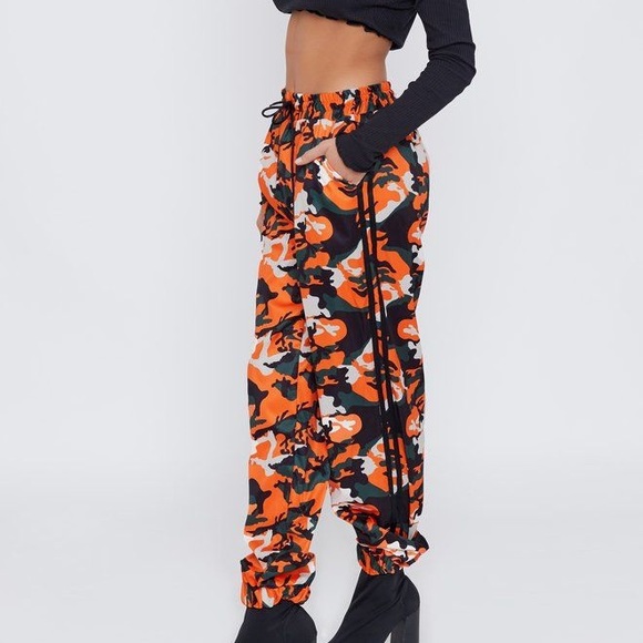 I.AM.GIA Pants - I.AM.GIA Daytona Orange Camo Pants